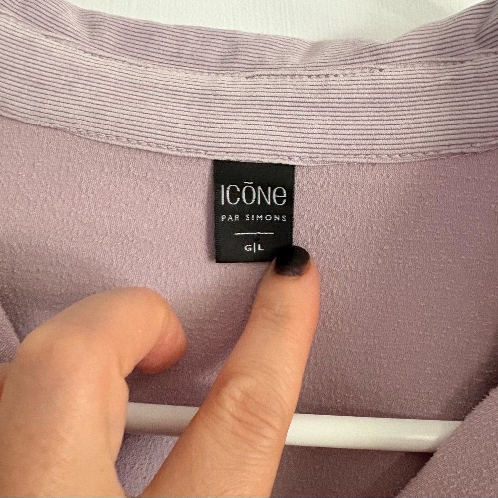 Simons Lavender Long Sleeve Dress - Picture 4 of 7